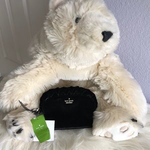 Kate Spade Black Velvet Bag